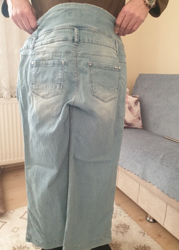 Kadin kot pantolon  - Görsel 2