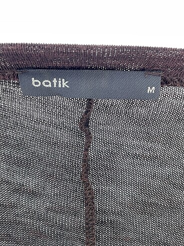 m Beden kahverengi Renk Batik Bluz %70 İndirimli.