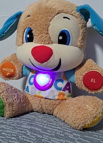 Fisher Price Eğitici oyuncak köpek 