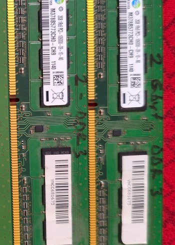 Samsung DDR3 2gby Bilgisayar RAM Modülleri