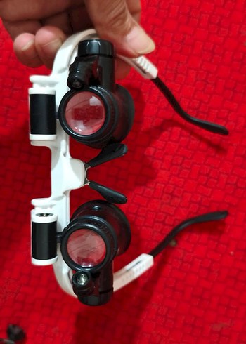 Işıklı Gözlük büyütec sıfır ürün - Görsel 2