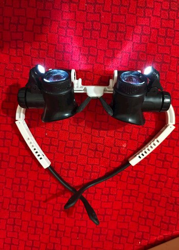 Işıklı Gözlük büyütec sıfır ürün - Görsel 3