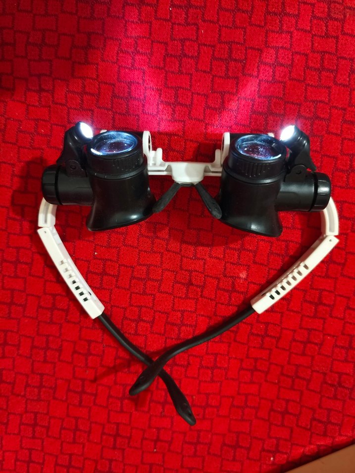 Işıklı Gözlük büyütec sıfır ürün - Görsel 3