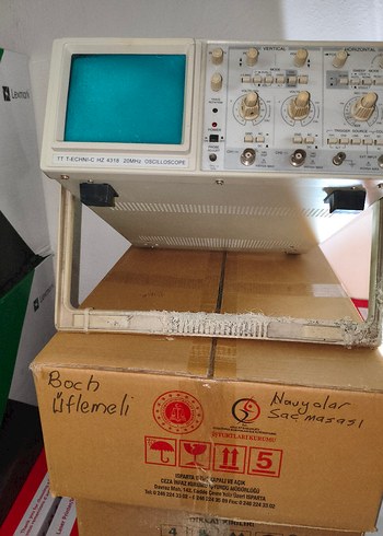 Beyaz 20MHz Osiloskop Monitör - Görsel 2