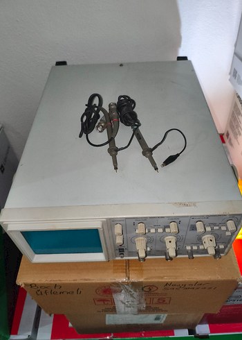 Beyaz 20MHz Osiloskop Monitör - Görsel 5