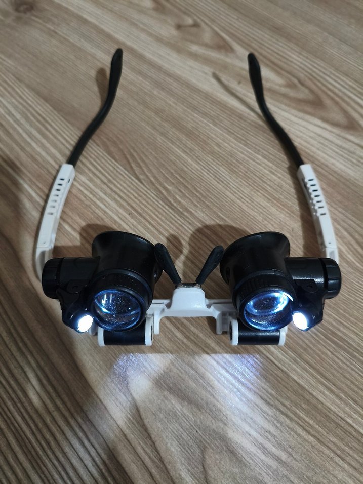 LED'li Gözlük Mikroskop - Görsel 2