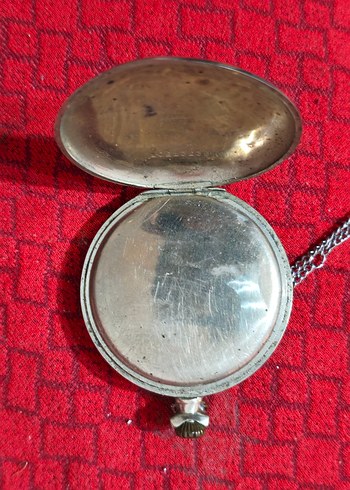 Orjinal Omega Vintage Cep Saati Zincirli - Görsel 2