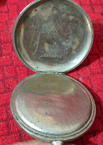 Orjinal Omega Vintage Cep Saati Zincirli - Görsel 4