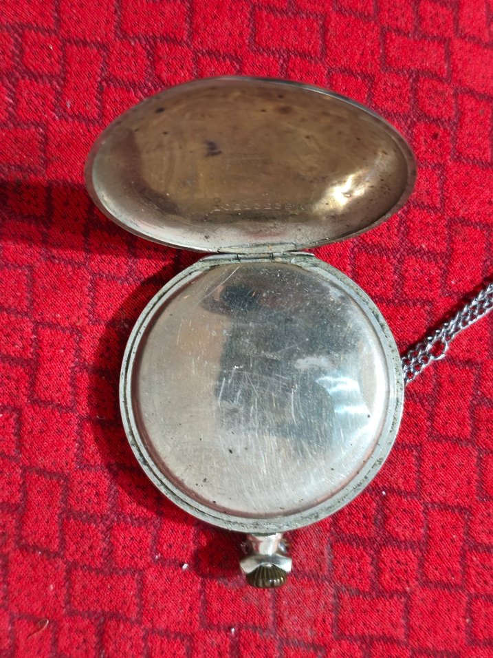 Orjinal Omega Vintage Cep Saati Zincirli - Görsel 2