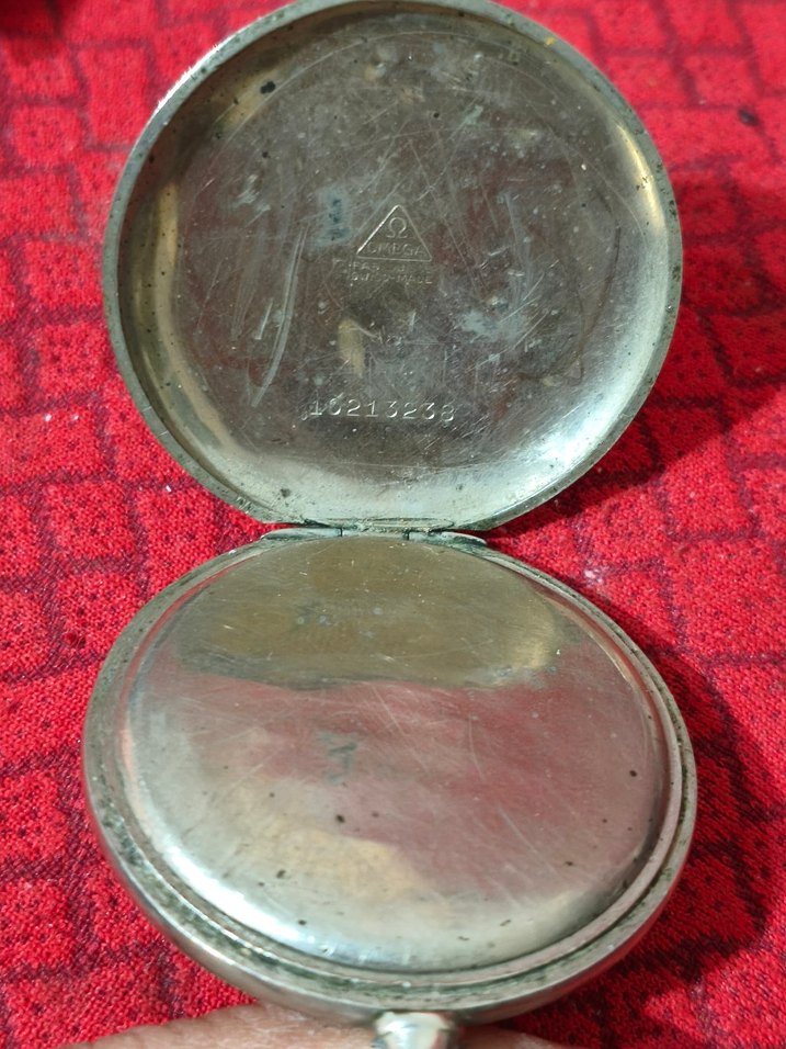 Orjinal Omega Vintage Cep Saati Zincirli - Görsel 5