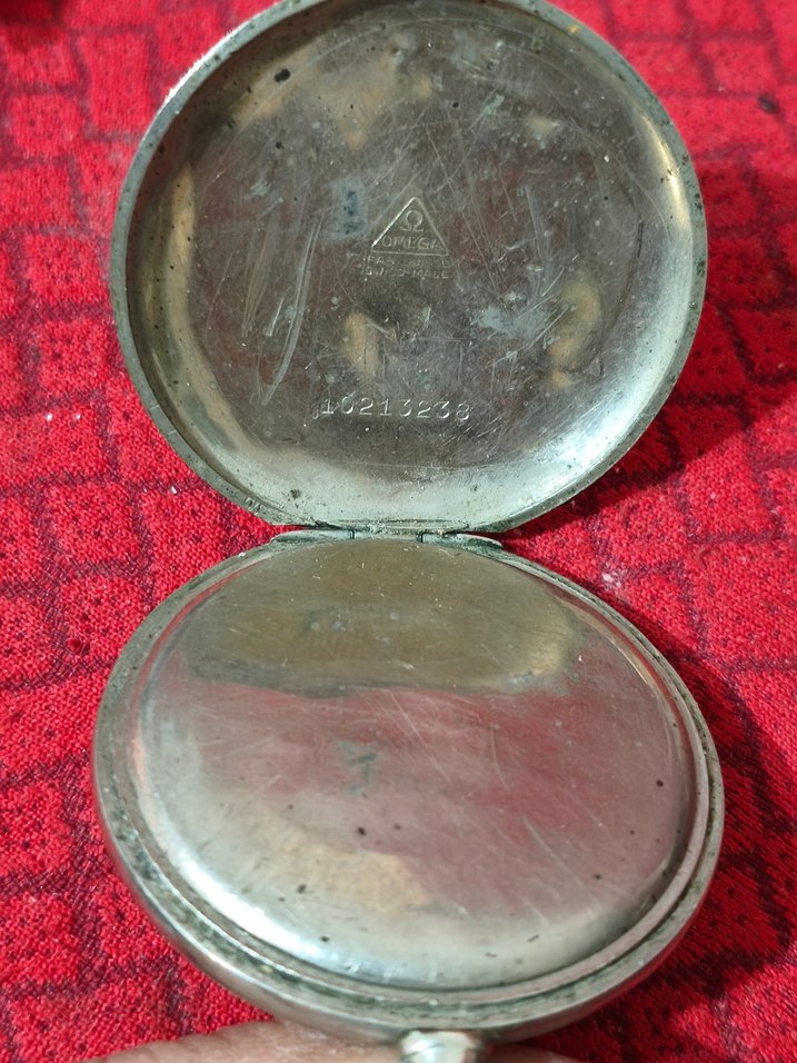 Orjinal Omega Vintage Cep Saati Zincirli - Görsel 4