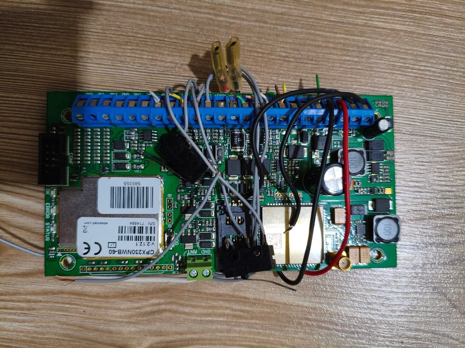 Alarm güvenlik cihazı ana kartı - Görsel 2