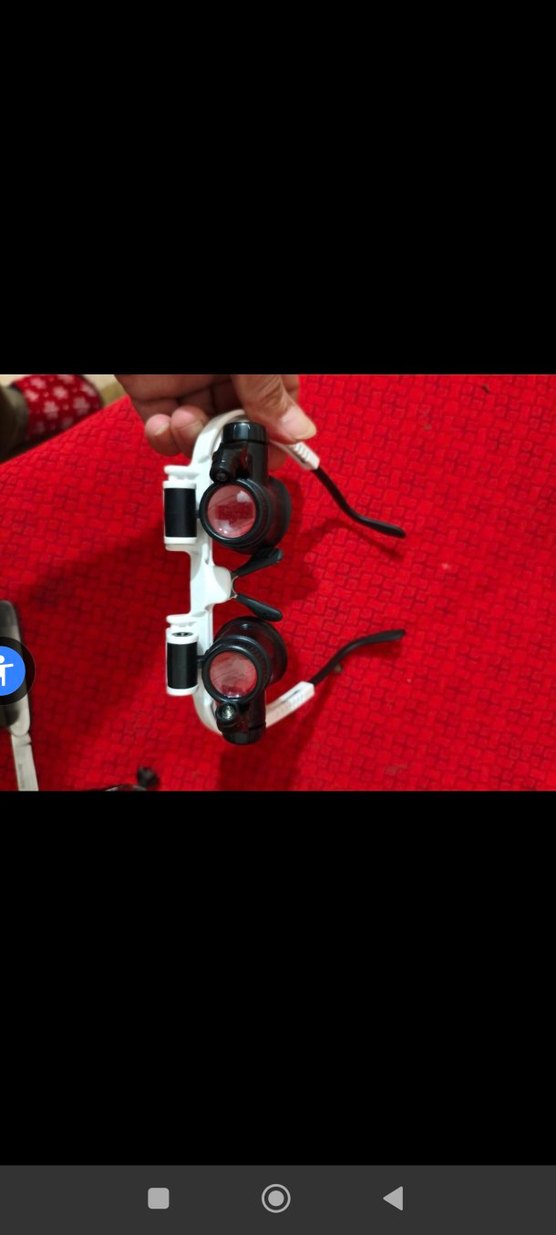 Wisetech WS-244 ev iş Alarm ve mercekli büyütec gözlük - Görsel 4