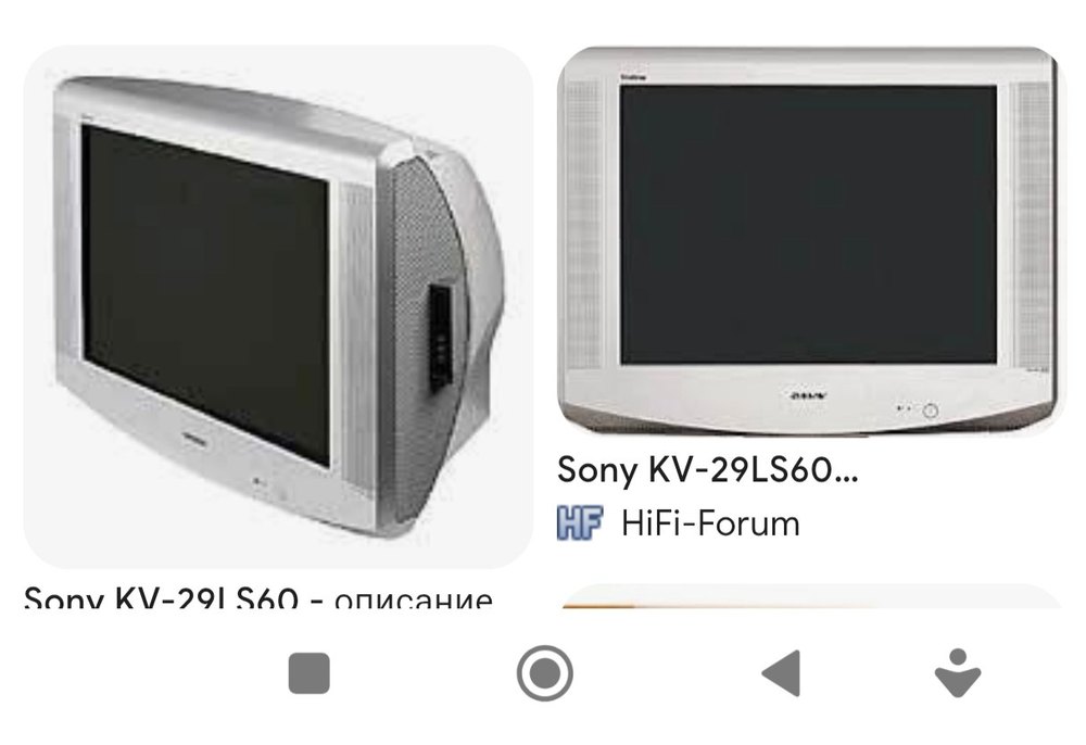 Gri Sony Düz ekran  Renkli TV KV-29LS60 - Görsel 2