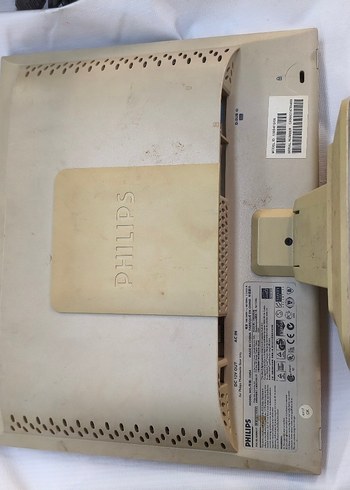 Bej Philips Monitör - Görsel 2