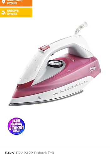 Beko BKK 2422 Buharlı Ütü 2400W yedek parça parça fiyatı sorunuz