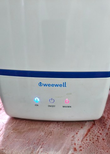 Weewell Beyaz ve Mavi Hava Temizleyici ve Nemlendirici - Görsel 2