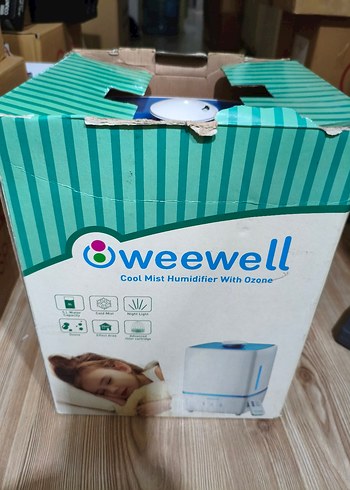 Weewell Beyaz ve Mavi Hava Temizleyici ve Nemlendirici - Görsel 7