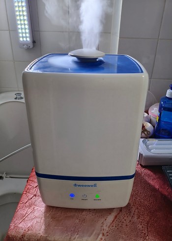 Weewell Beyaz ve Mavi Hava Temizleyici ve Nemlendirici - Görsel 5