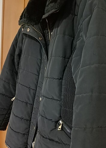 xxl Beden DeFacto XXL kadın siyah mont