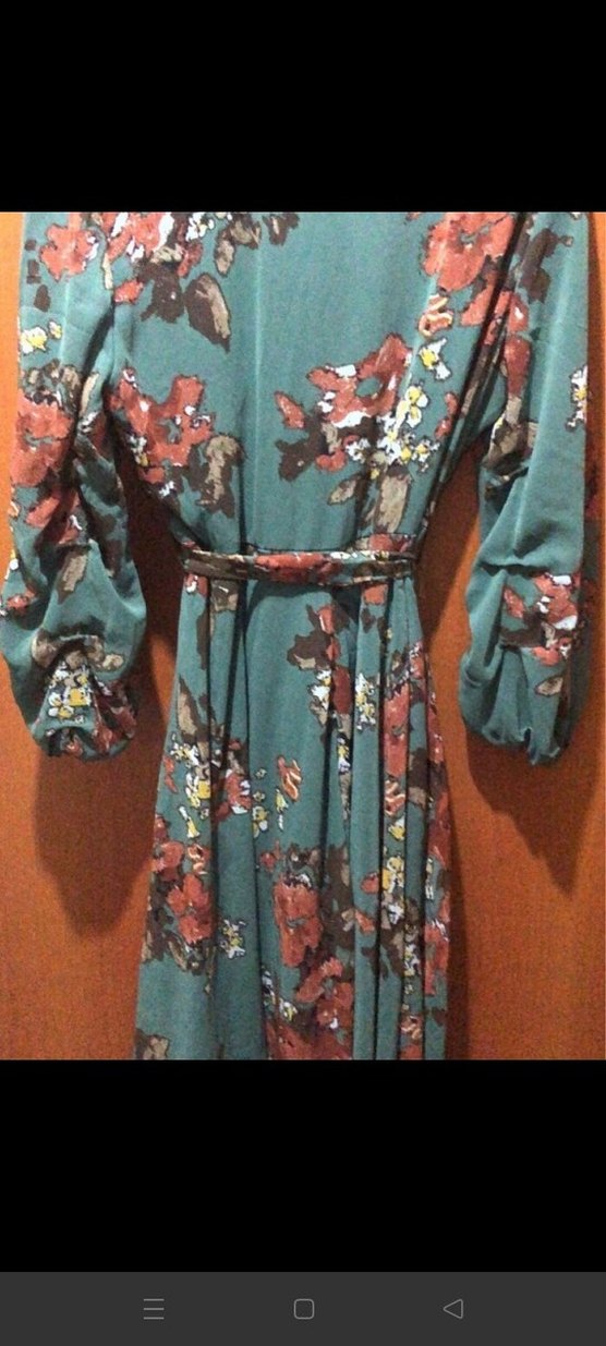 Çiçek Desenli elbise - Görsel 3