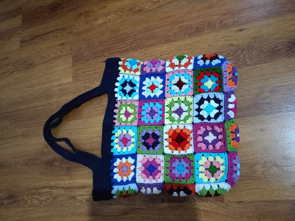 Renkli motifli Kadın Çantası - Görsel 2