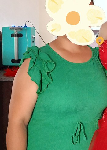 Yeşil Elbise - Görsel 5