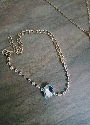 Taşlı takı seti - Görsel 5