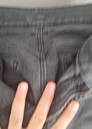 40 Beden Siyah Erkek Denim Pantolon