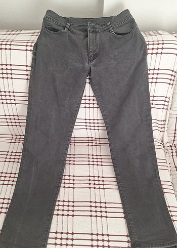 Siyah Erkek Denim Pantolon
