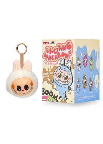 Diğer LABUBU Pembe Peluş Anahtarlık Oyuncak