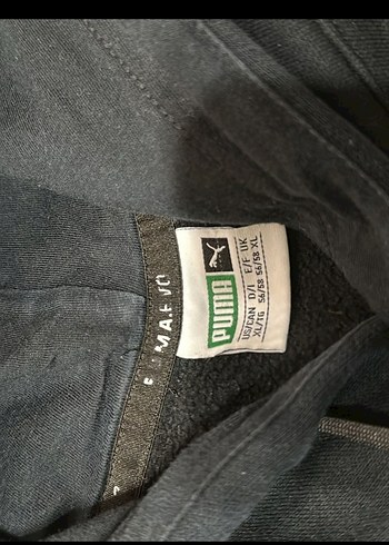 Puma Siyah Kapüşonlu ERKEK Sweatshirt - Görsel 11