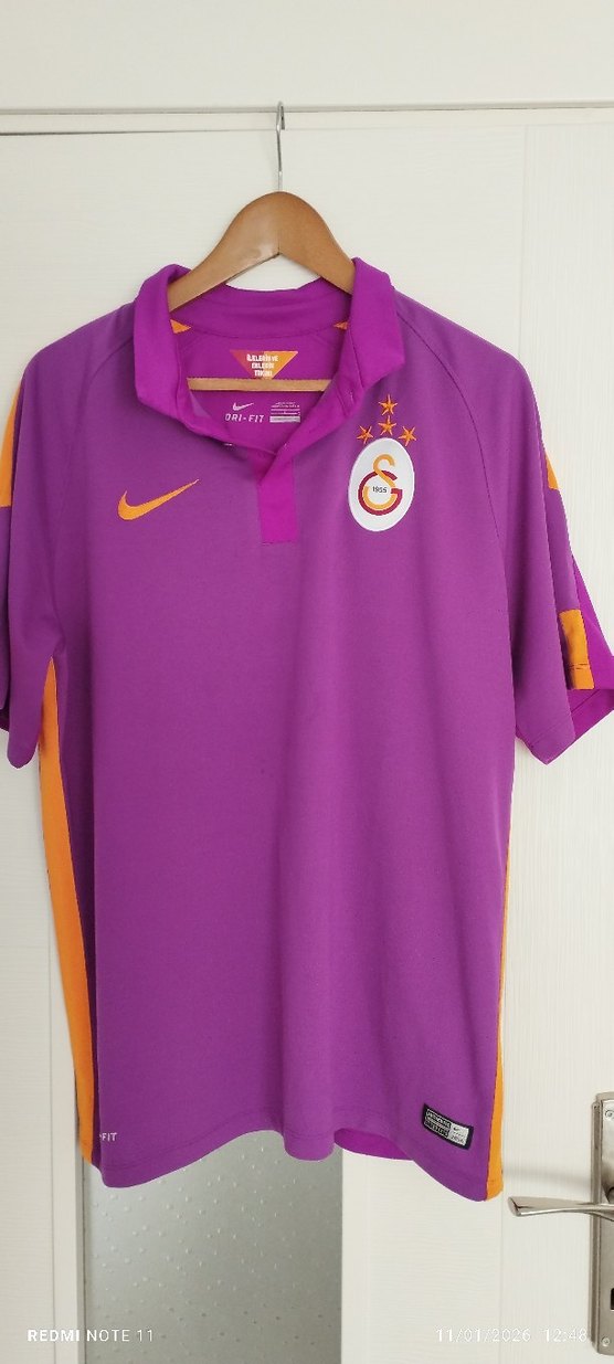 Mor Erkek Spor Forması Dri-Fit Velcro - Görsel 5