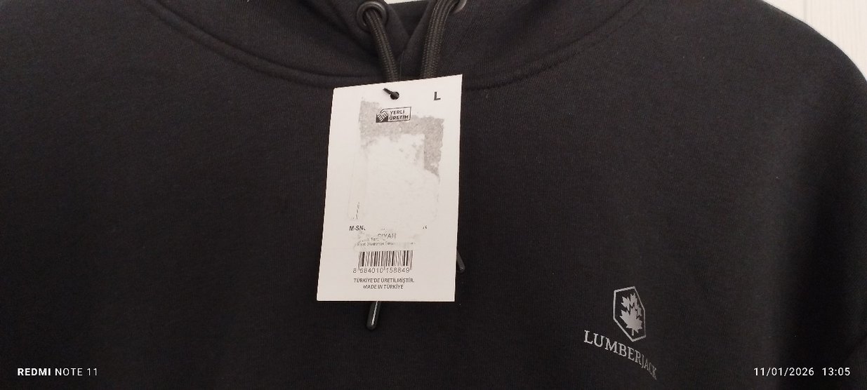 erkek sweatshirt orjinal LUMBERJACK - Görsel 4