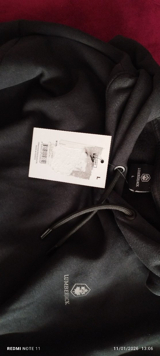 erkek sweatshirt orjinal LUMBERJACK - Görsel 3