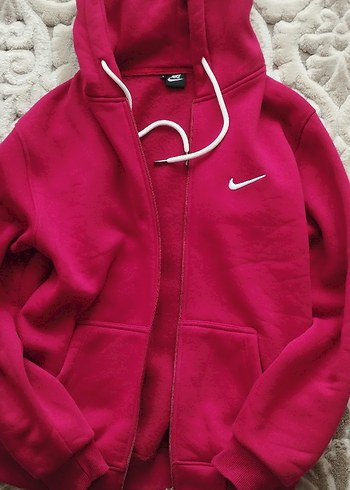 Kırmızı Fermuarlı Erkek Sweatshirt - Görsel 4