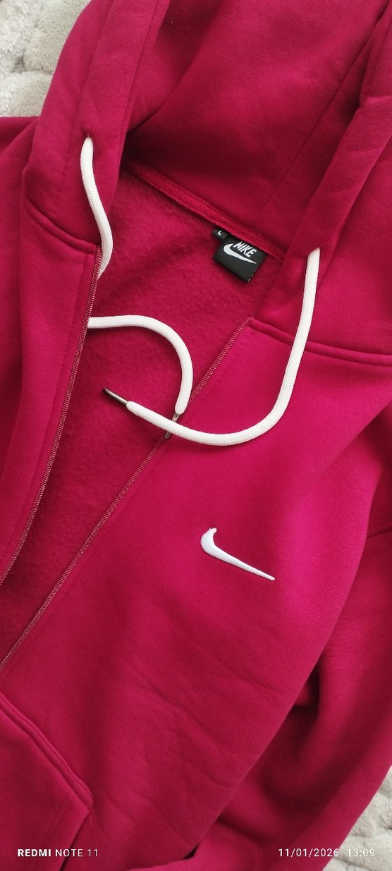 Kırmızı Fermuarlı Erkek Sweatshirt - Görsel 3