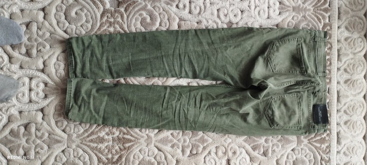 Erkek Haki   kot Pantolon - Görsel 3