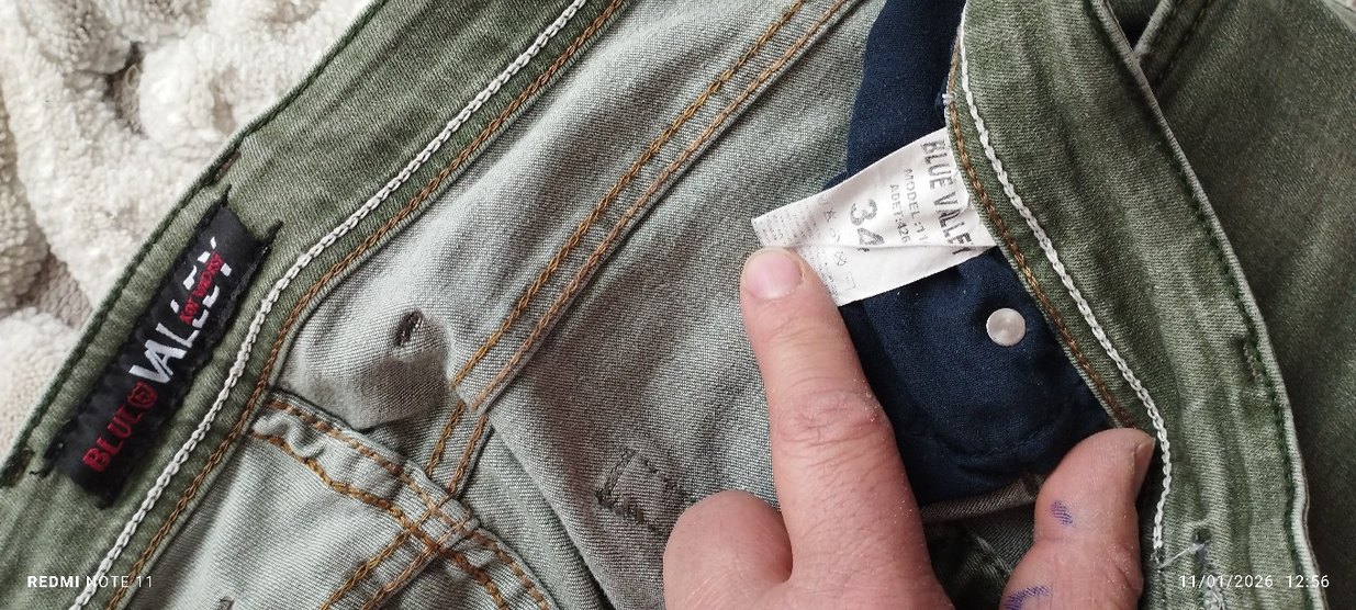 Erkek Haki   kot Pantolon - Görsel 2