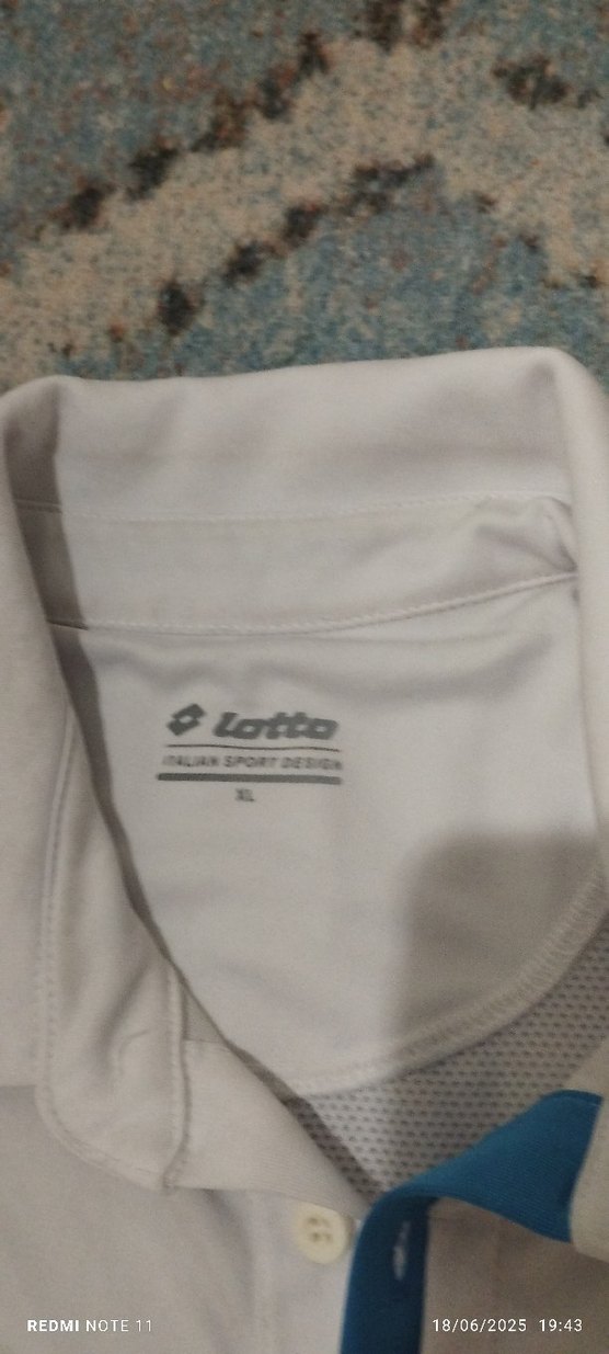 Düğmeli Kısa Kollu Beyaz Pamuklu Forma - Görsel 3