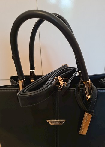 Gerçek Deri Lacivert Çanta - Görsel 2