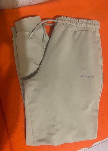 Bej Rahat Kesim Kadın Eşofman Altı - Görsel 2