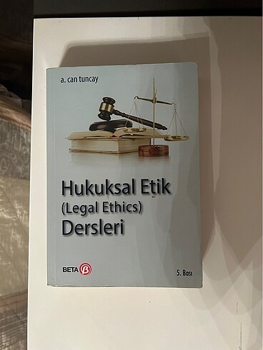 Hukuksal etik ders kitabı