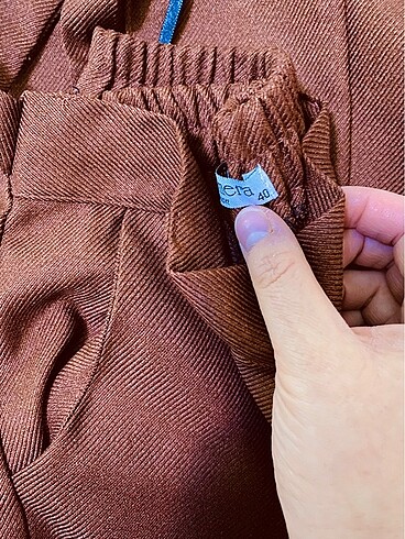 Diğer Bayan kumaş pantolon tarçın