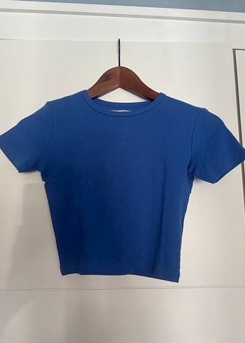 Pull and Bear Mavi Pull&Bear crop top