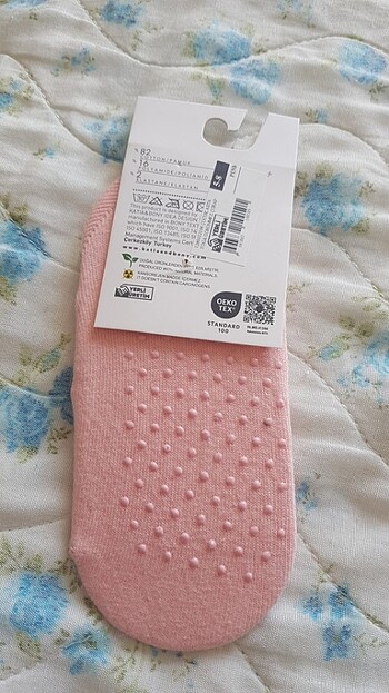 Kız çocuk pilates corabi 5 8 yaş  - Görsel 2