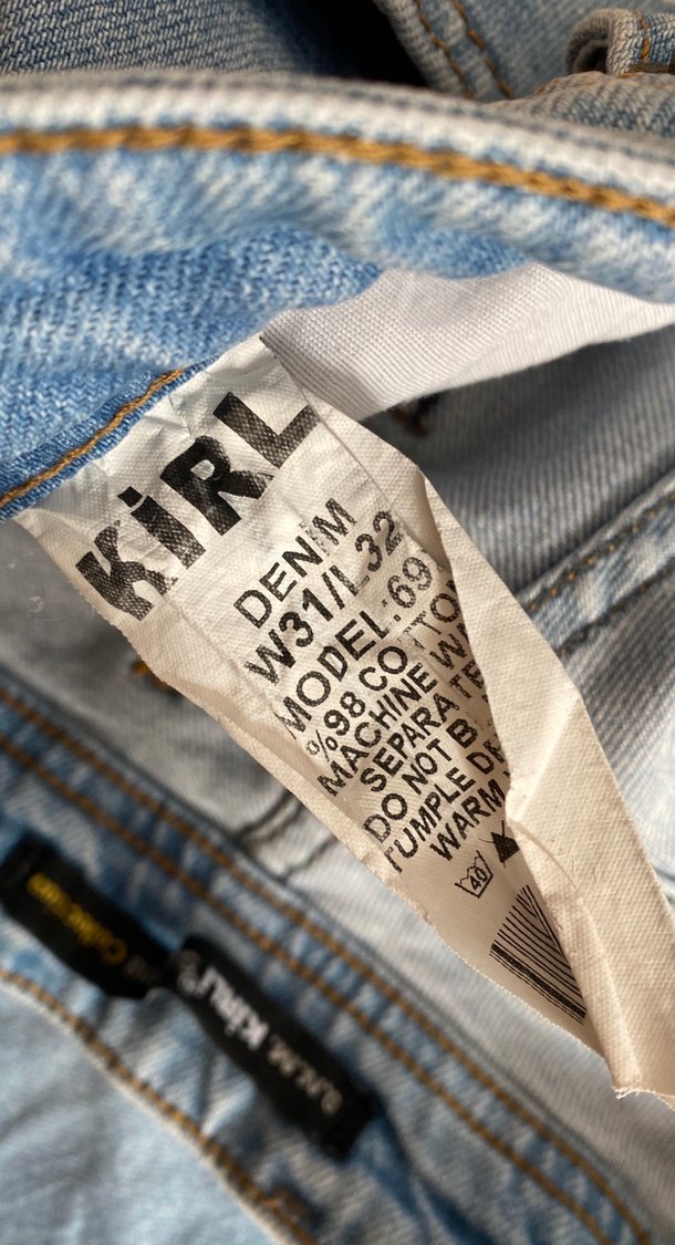 Mavi Denim Erkek Mini Şort - Görsel 3