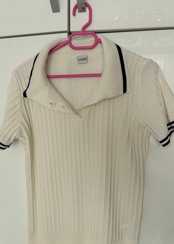 Kısa Kollu, Beyaz Kadın Gömlek - Görsel 4