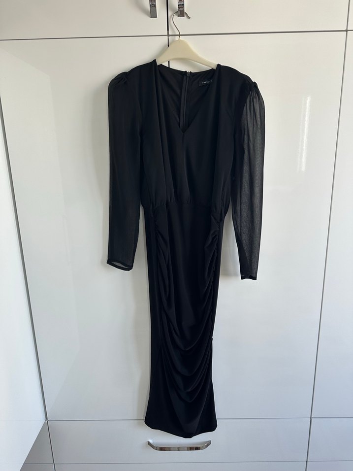 Siyah Kadın elbise - Görsel 2