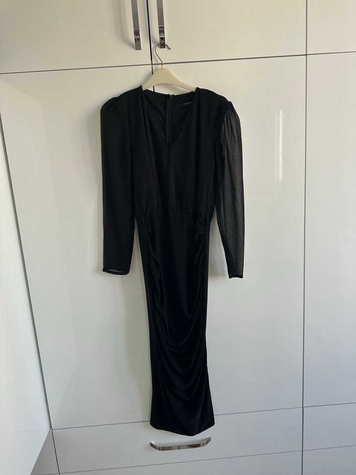 Siyah Kadın elbise - Görsel 5